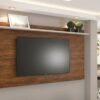 Painel Ravena 55” – Imbuia/Off White