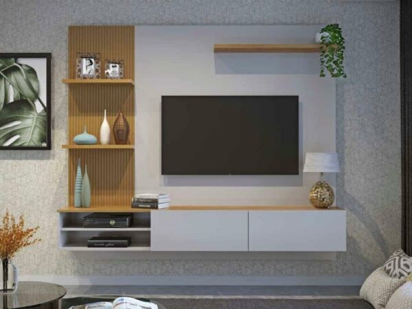 Home suspenso Montana 65″ – Off white/Cinamomo