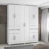 Guarda-Roupa Araplac 1430 flex 10 portas - Branco