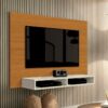 Painel Fox 43″ – Cedro/Off white