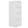 Armario Smim 2 Portas Com Prateleiras - Branco