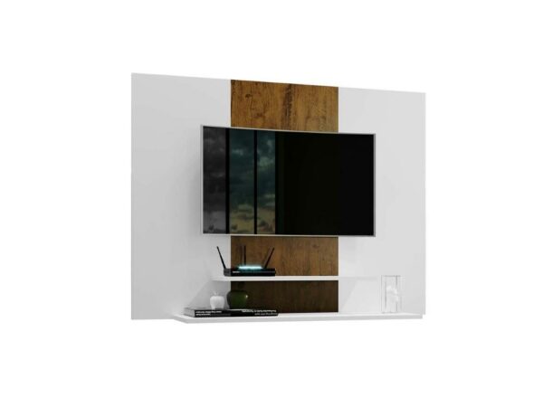 Painel Talento 32" – Branco/Canela