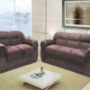 Conjunto Sofá 2 x 3 lugares Brasil – Marrom Suede