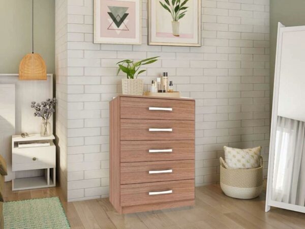 Cômoda Evidência 5 gavetas – Cinamomo