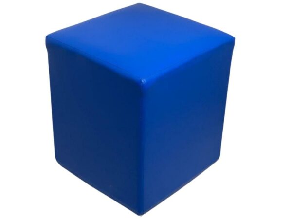 Puff Quadrado – Azul Corino