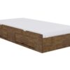 Cama Auxiliar solteiro com 2 gavetas – Ipe