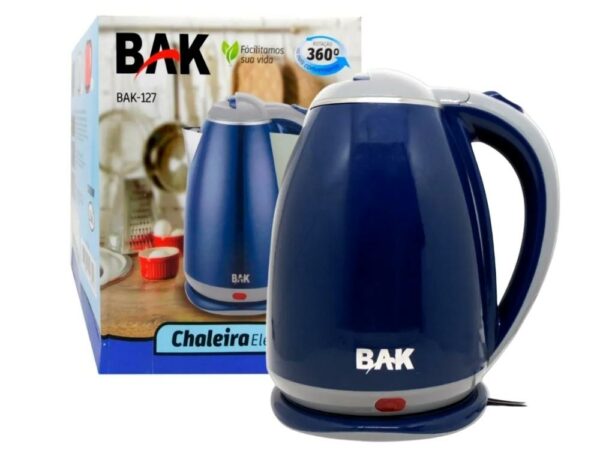 Chaleira Elétrica Bak 1100W – Azul