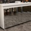Buffet Maria 4 portas com espelho – Branco
