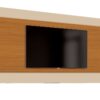 Painel Merlot 58" - Off White/Cedro