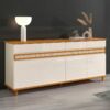 Buffet Açores - Off White/Cedro