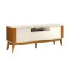 Rack Morgan 1.8 55" – Off White/Cedro