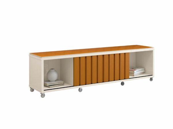 Rack Brise 1.8 75"- Off White/Cedro