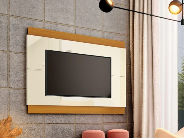 Painel Legacy 1.6 60" – Off White/Cedro