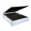 Base Box Baú Classic casal – Branco Corino