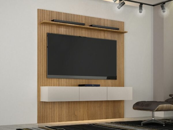 Home Suspenso Curitiba 1.79 70" - Cinamomo/Off White