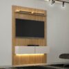 Home Suspenso Curitiba 1.34 50" Com Led - Cinamomo/Off White