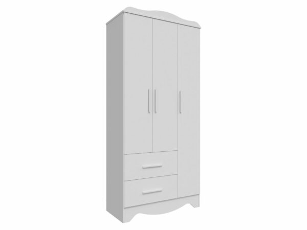 Armário Clara 3 Portas - Branco