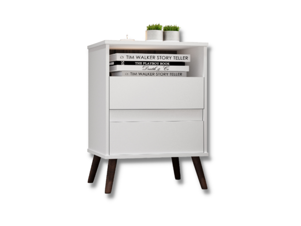 Mesa de Cabeceira Paris - Branco