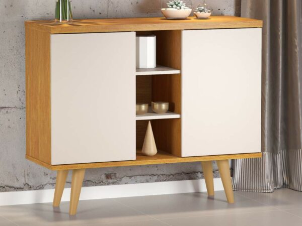 Buffet Infinity 2 portas - Mel/Off White