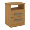 Mesa de cabeceira Firenze 2 gavetas – Cinamomo