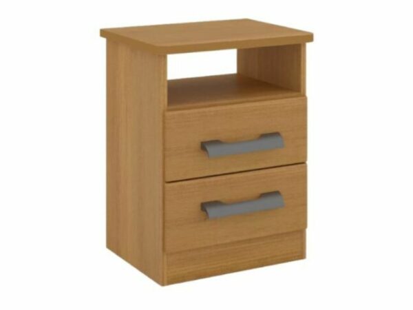 Mesa de cabeceira Firenze 2 gavetas – Cinamomo