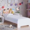 Cama Juvenil Adesivada - Tema Barbie