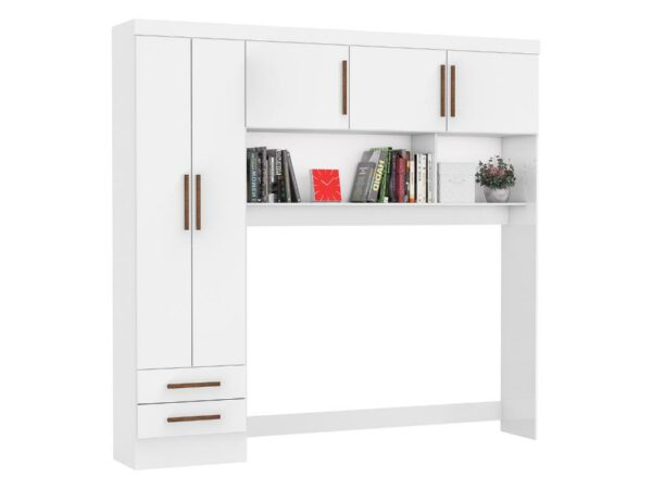 Guarda - Roupa Modulado 5 Portas - Branco