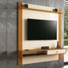 Painel Condor 55″ – Off white/Cedro