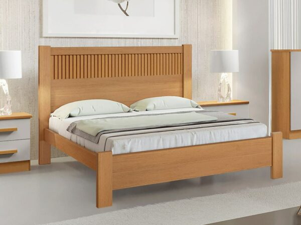 Cama casal Primícia Plus – Cinamomo Ripado