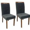 Conjunto Cadeiras Isa 2 unidades – Cinamomo/Cinza