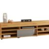 Rack Bela 55” – Mel/Cinza