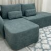 Sofá Orgânico Jade Com Cheise 2.40m - Boucle Verde