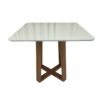 Mesa de Jantar Pedro 90x0.90 – Mel/Off White
