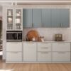 Cozinha Completa Essence 5 peças – Fendi/Gris