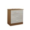 Mesa de cabeceira Leme – Cinamomo/Off White