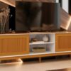 Rack King 65" - Off White/Cedro
