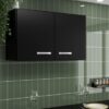 Aéreo 2 Portas 80cm - Branco | Black | Demolição