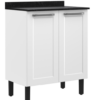 Balcão 70 2 PT Cozinha Florença - Branco