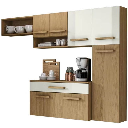 Cozinha Compacta Rubi Com Balcão Aramóveis