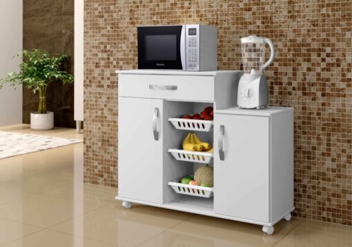 Fruteira Teresina - Branco | Branco/Preto