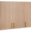 Armário Aéreo 120cm 3pts Essence Itatiaia - Cedro