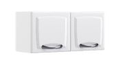 Armário Aéreo 80 2pts Cozinha New  Premium - Branco
