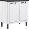 Balcão New Premium 80cm 2pts Itatiaia - Branco