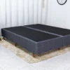 Base Queen Madrid Euro Cinza 158x198x37 UmaFlex