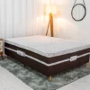 Cama Box Casal Livina Molas Ensacadas 138x188x58 Orthoside