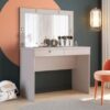 Camarim Penteadeira Capricho com espelho - Off White