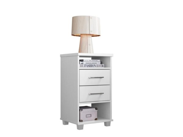 Mesa de cabeceira Valente - Branco