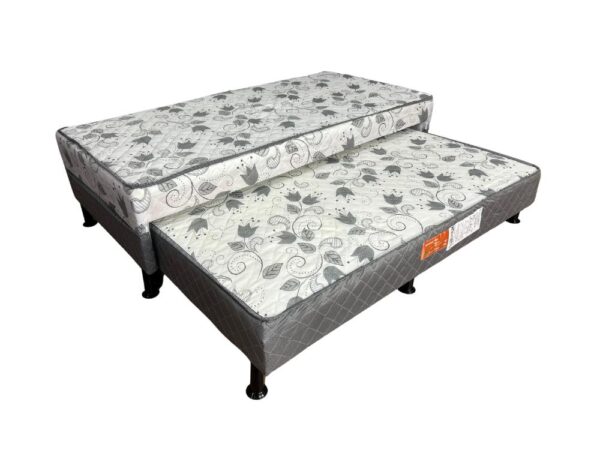 Cama Box Gardenia Solteiro com Auxiliar Ortopédica  - 88x188x46