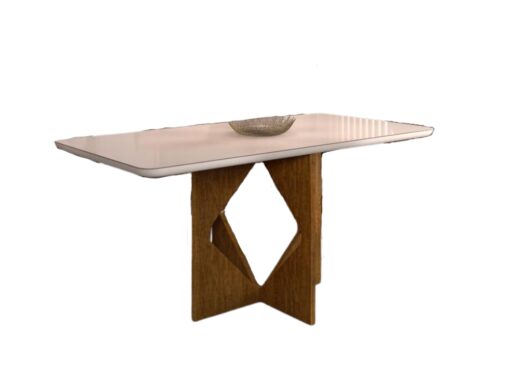 Mesa de Jantar Madri 1.60x0.80 - Cinamomo/Off white