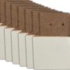 Kit com 8 pés madeira - Branco